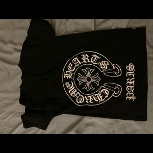 Chrome heart Paris exclusive t-shirt